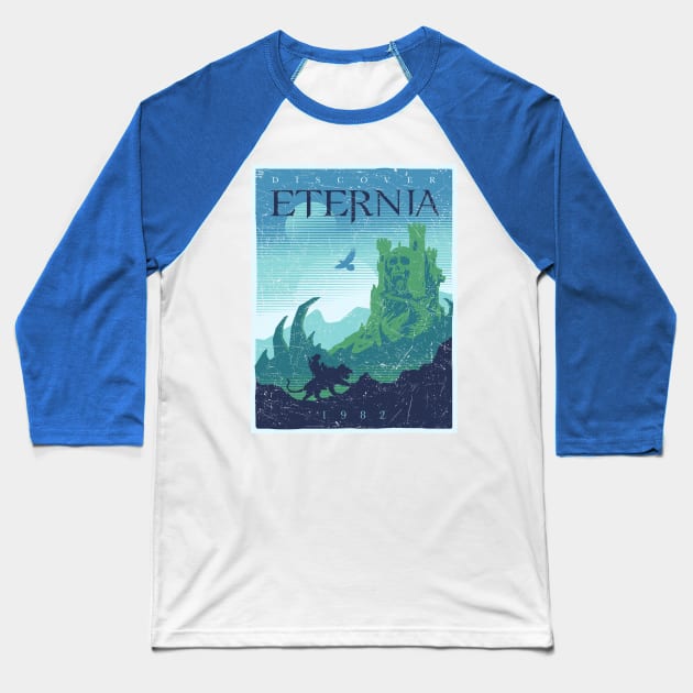 Discover Eternia Baseball T-Shirt by djkopet